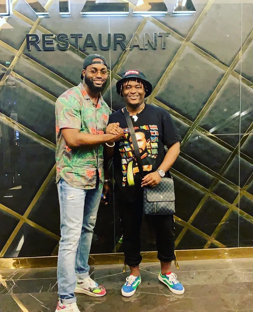 Deejay Mneddy with DJ Neptune