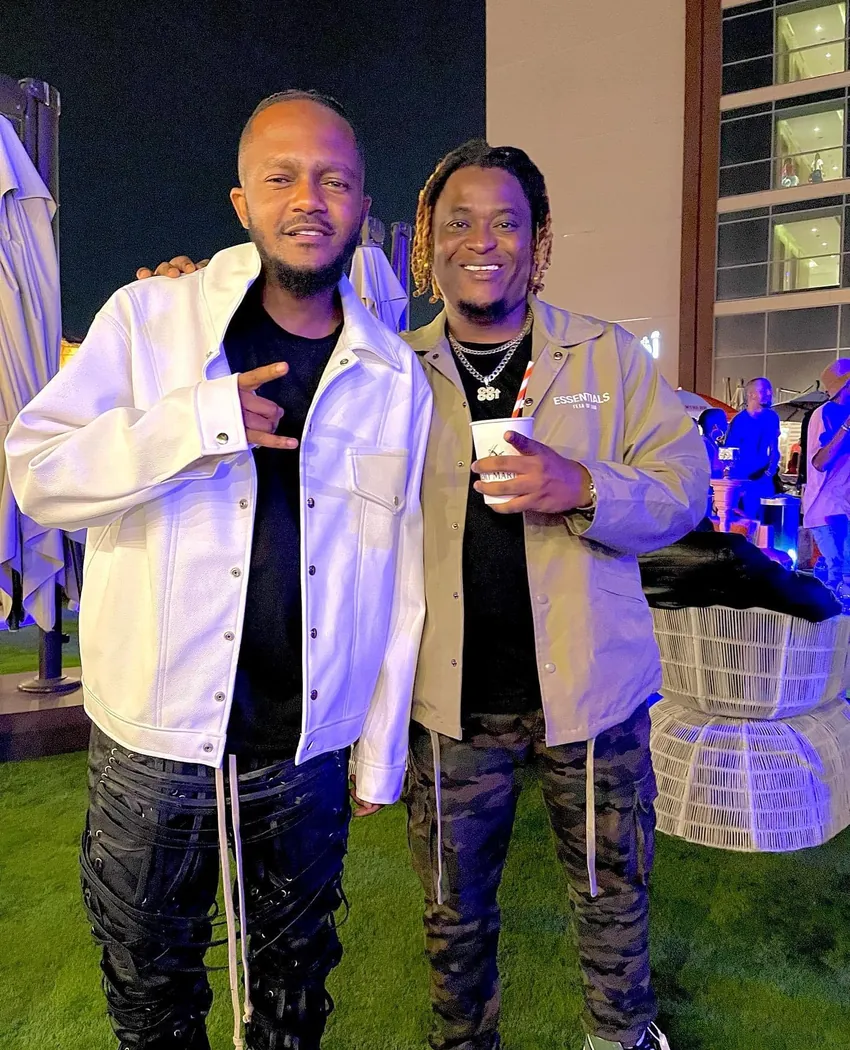 Deejay Mneddy with Kwesta